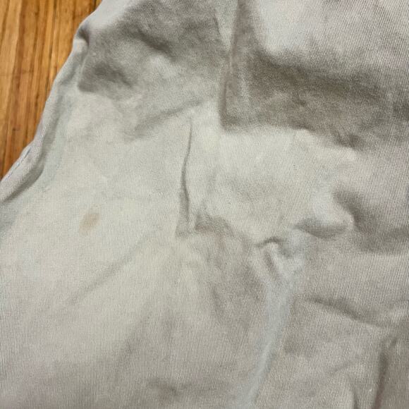 MOTHER DENIM Pants Womens 25 The Yoyo Ruffle Greaser Ankle Khaki Tan Paperbag * - Picture 3 of 15